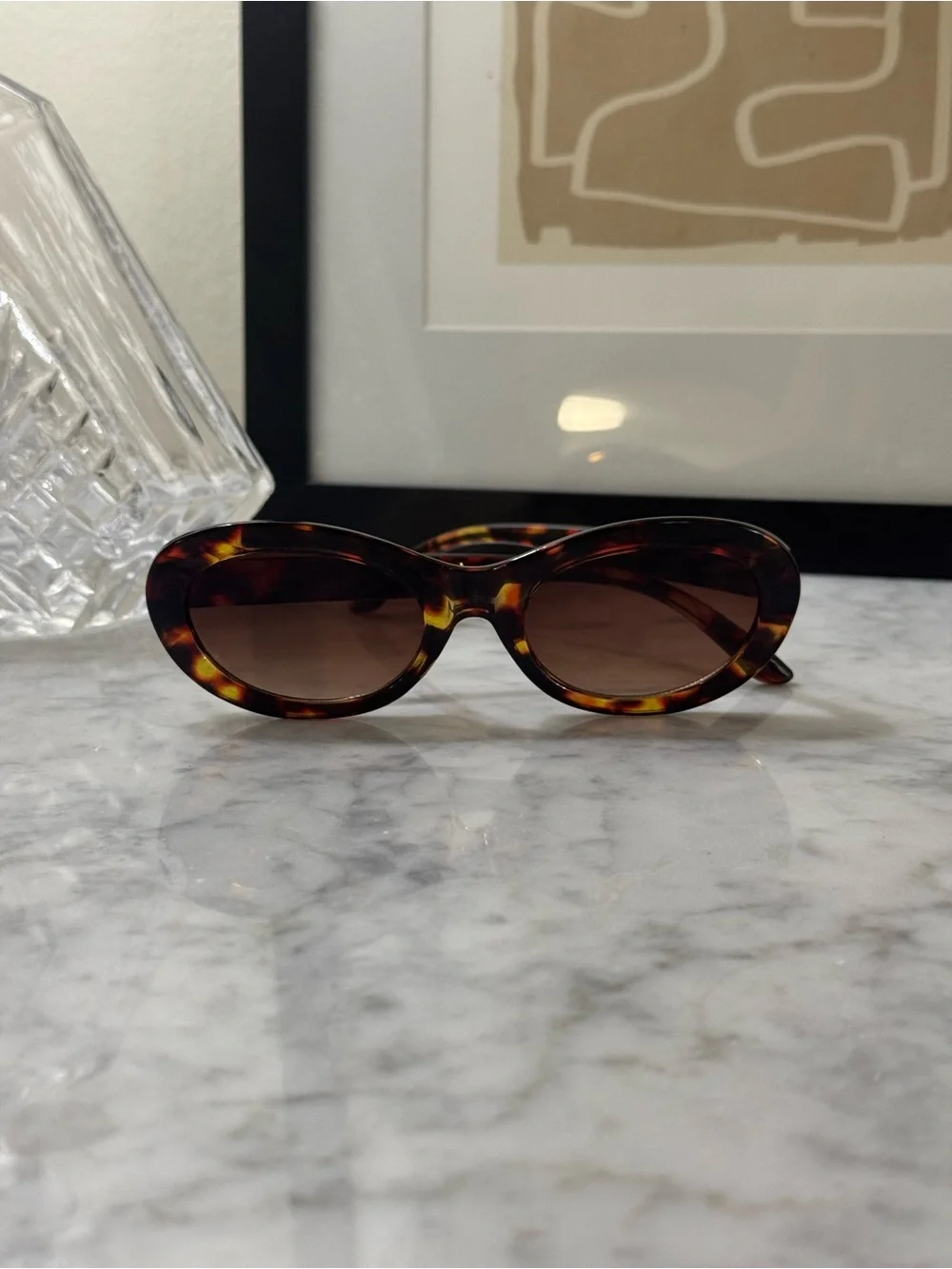 Charly Therapy Diana Sunglasses in Tortoise
